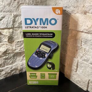 DYMO Label Maker  LetraTag 100H Handheld Label Maker - Blue ( Label Maker Only)